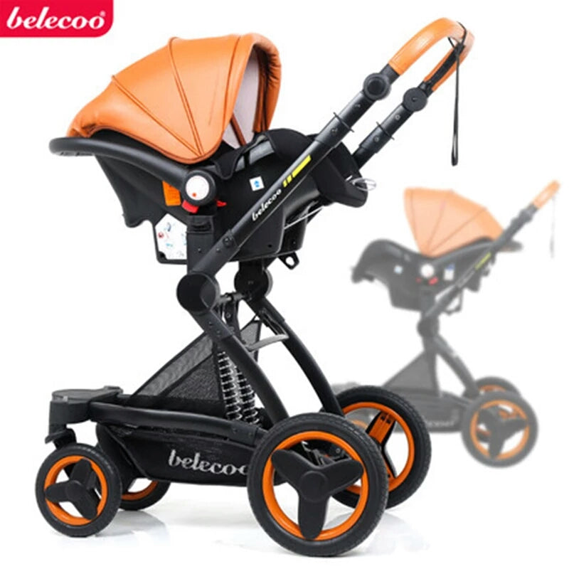 Belecoo PU Leather X6 Travel System