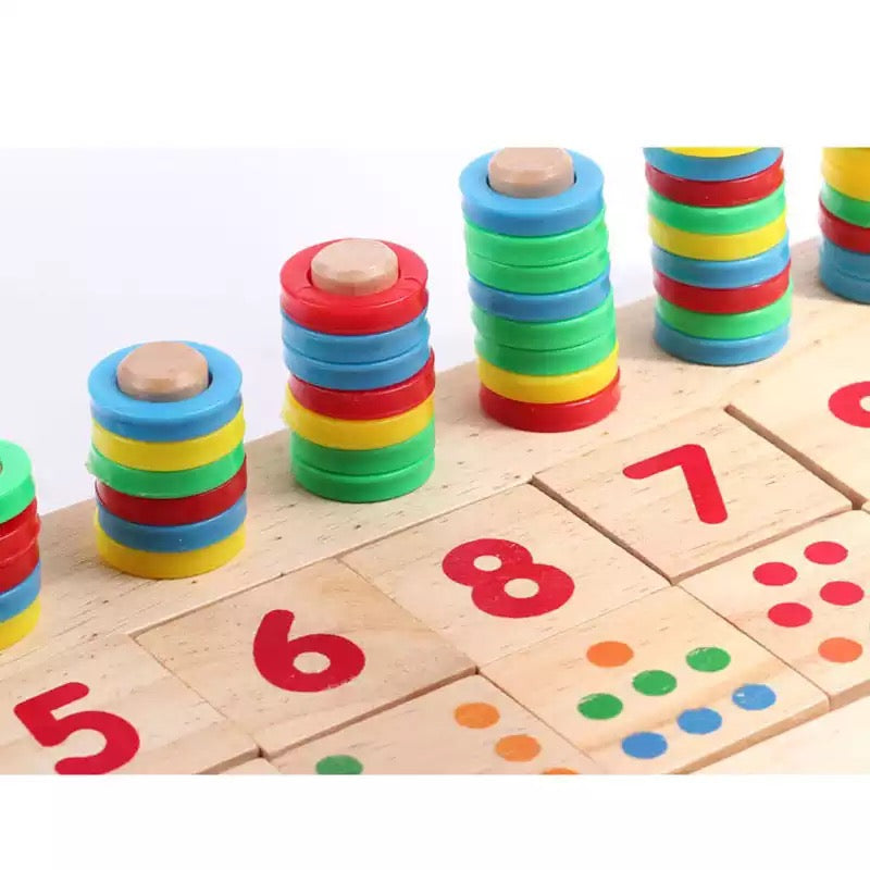 Wooden learning board