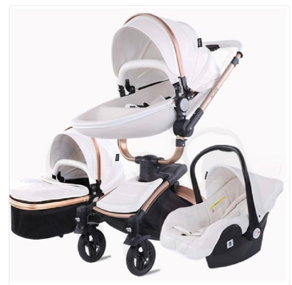 Egg-Style Pram & Car Seat