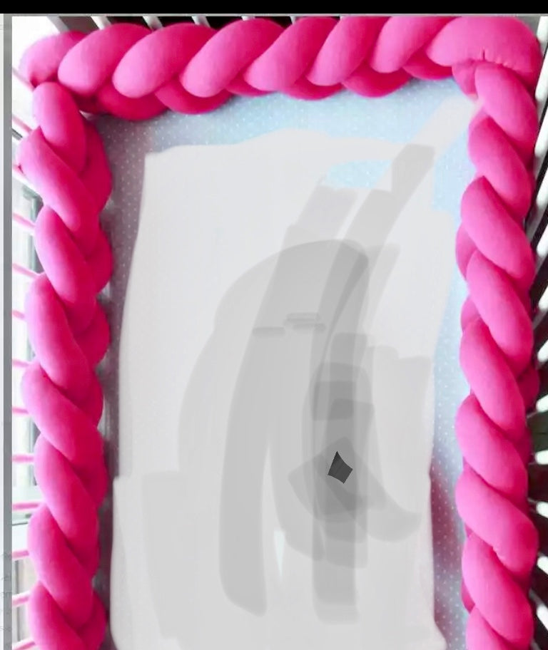 Baby Cot knotted Bumper