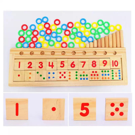 Wooden learning board