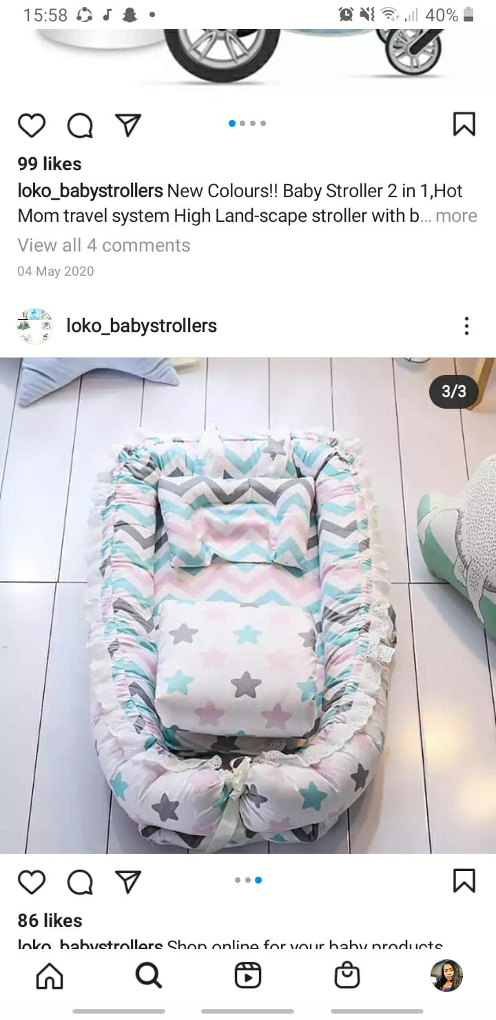 Portable Soft Baby Sleeper