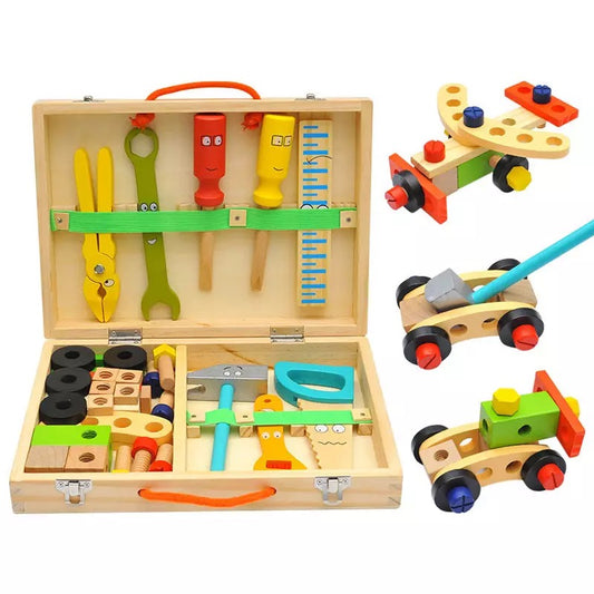 Wooden Tool kit