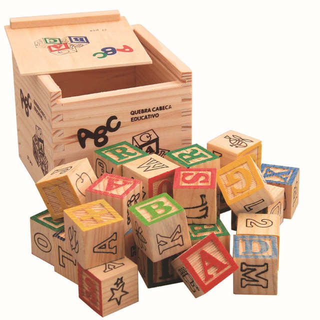 Wooden Alphabet blocks