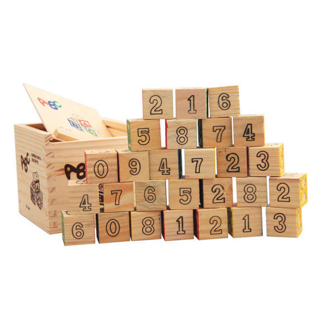 Wooden Alphabet blocks