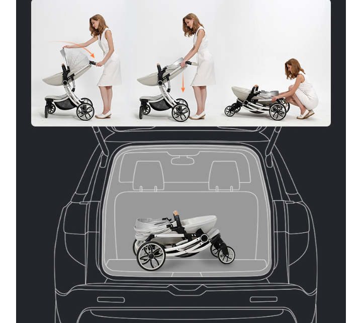 Bolina Egg Shape Stroller