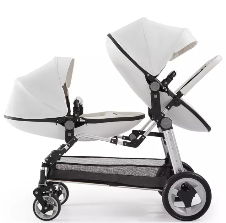 Leather Twin Strollers