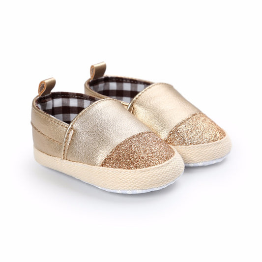 Pu leather baby moccasins