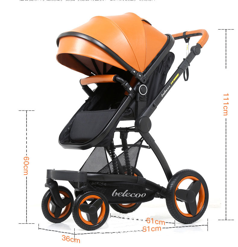Belecoo PU Leather X6 Travel System