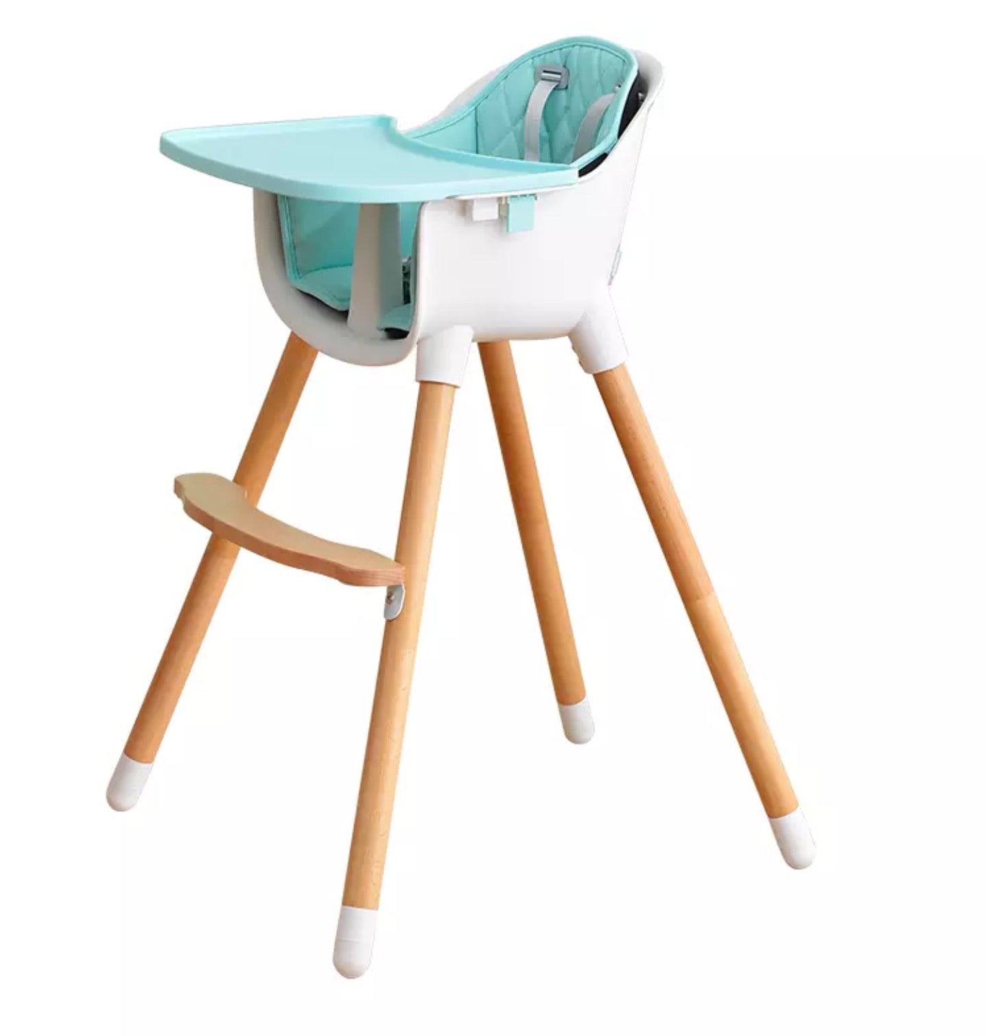Modern Wooden High Feeding Chair