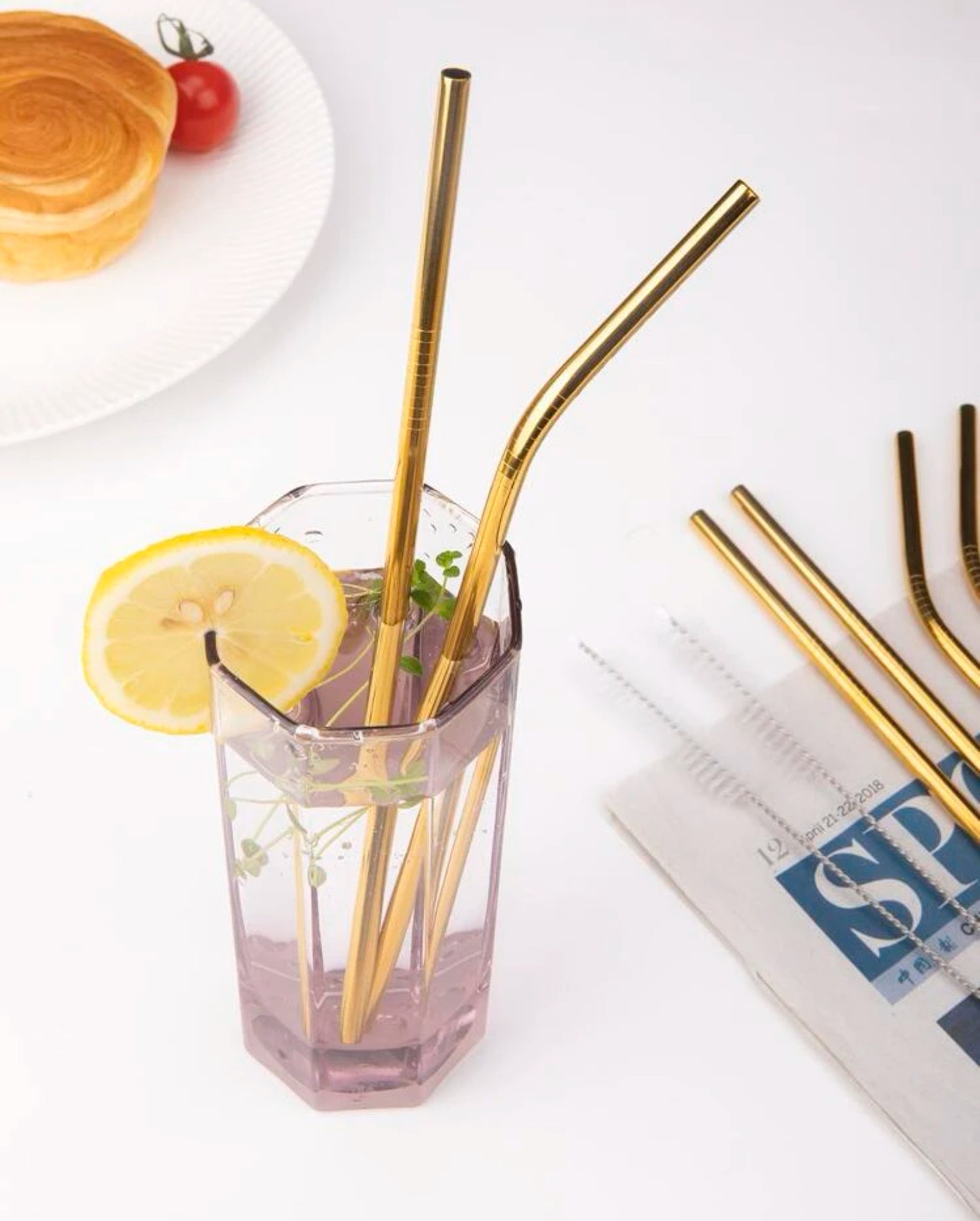 Stainless steel straws