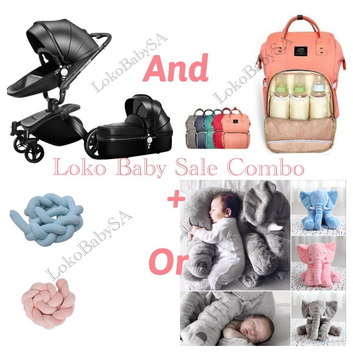 Egg-Style Pram & Car Seat