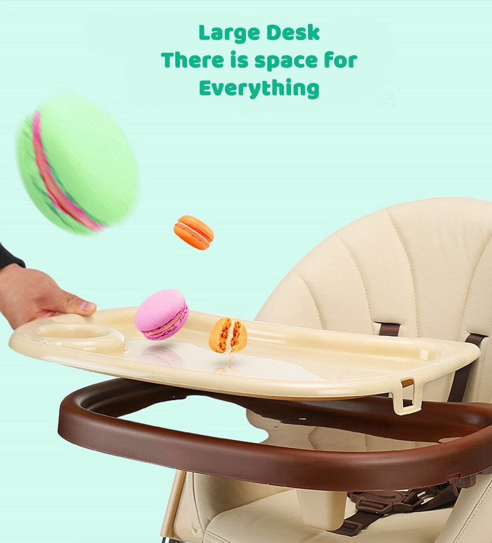 Luxury baby feeding high chair