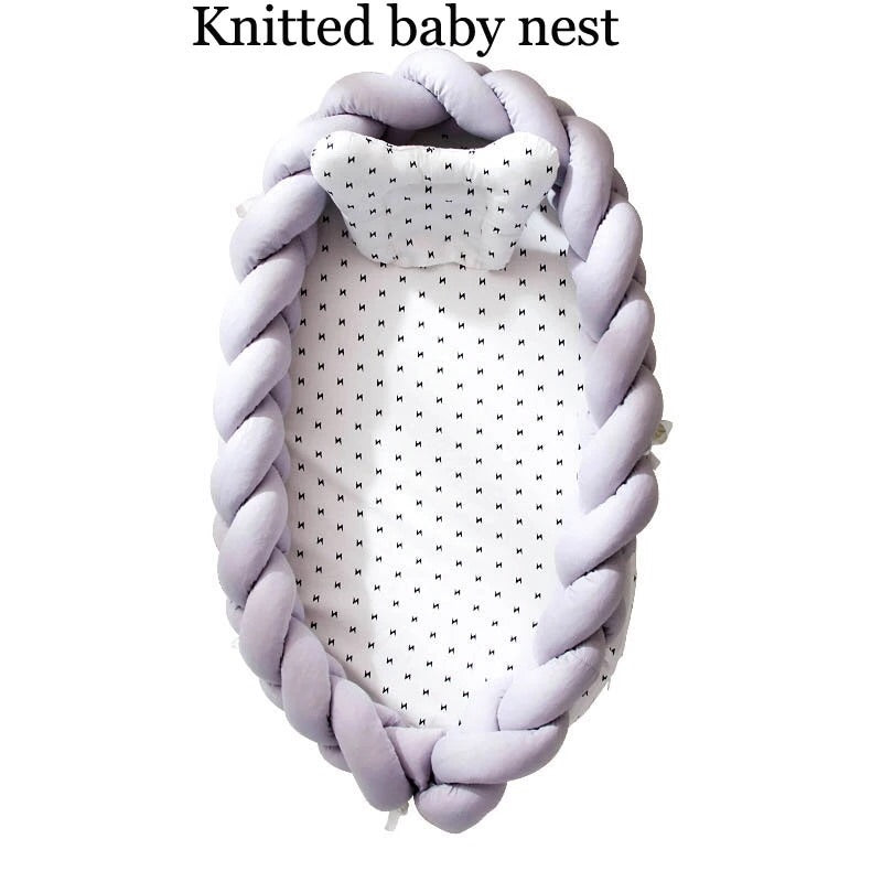 Portable knotted bumper Bed