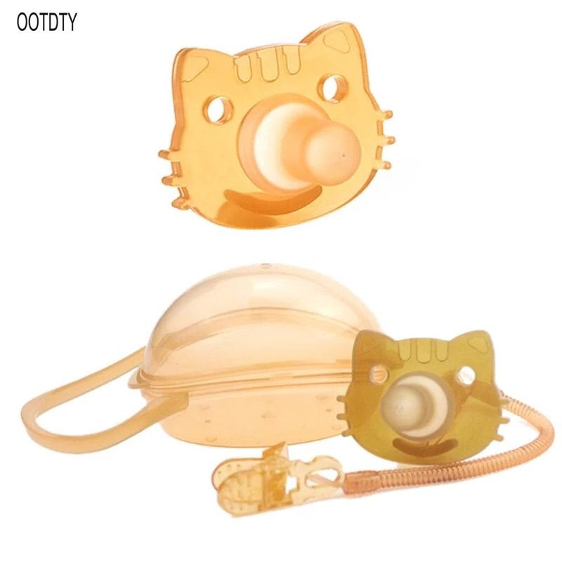 Pacifier + chain & storage container