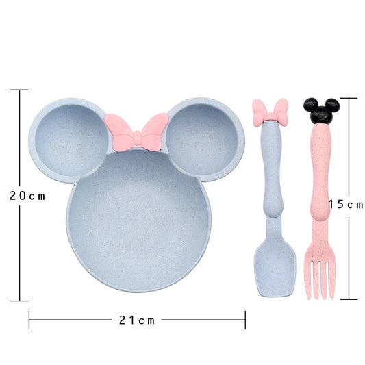3 Piece Kiddies Tableware