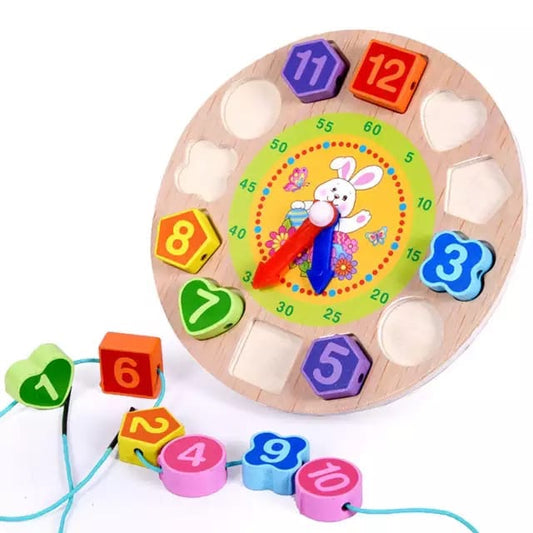Wooden Learning Clock