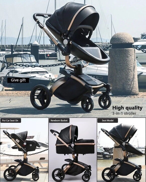 Egg-Style Pram & Car Seat