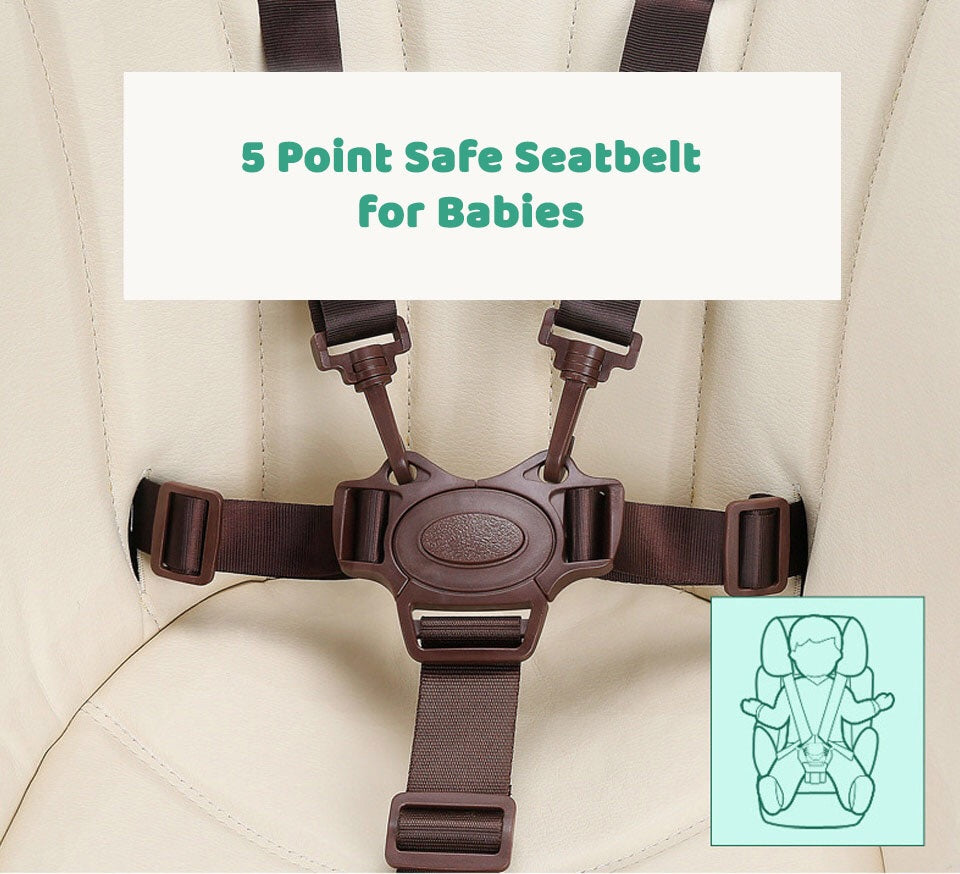 Luxury baby feeding high chair
