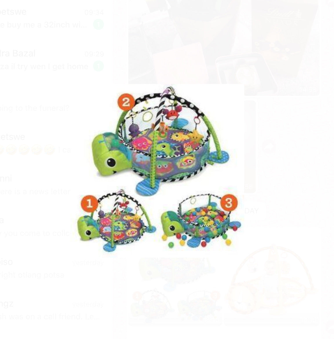 Play gym mat