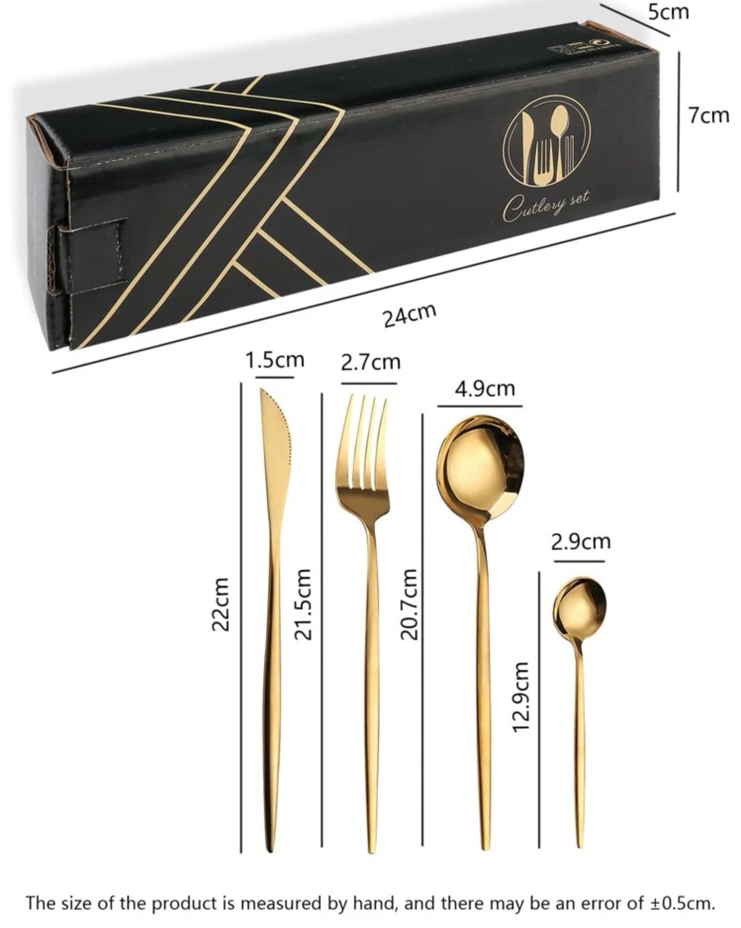 24 Pcs Cutlery