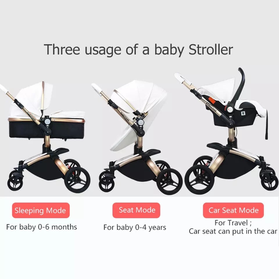 Egg-Style Pram & Car Seat