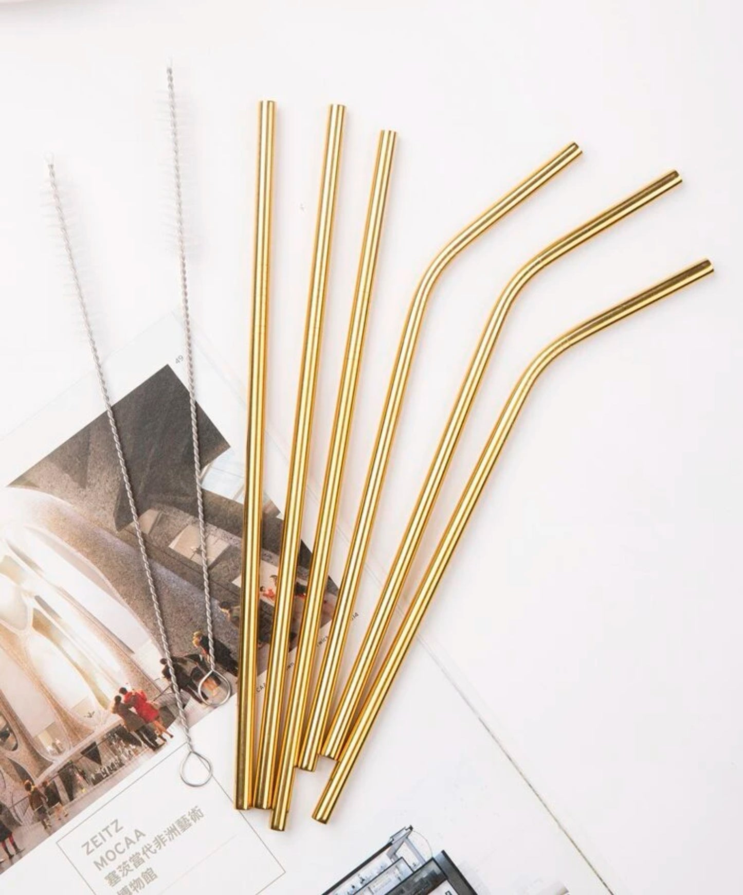 Stainless steel straws